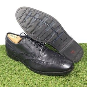 Cole Haan C23751 Black Hamilton Grand Wingtip Oxford Men's Size 10M